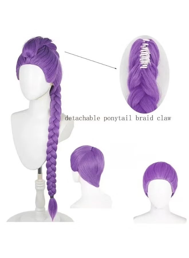 saykfoe K-Pop: Demon Hunters Rumi Oak Character Party Performance Wig as a Gift for Family and Friends - Image 3